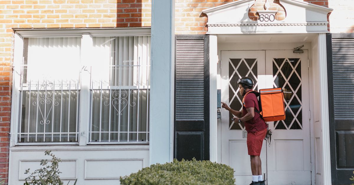 locksmith unlocking front door — Scarsdale Locksmiths